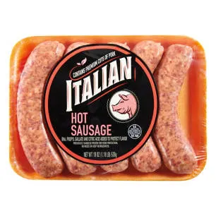 Hot Italian Sausage Links, 19 oz