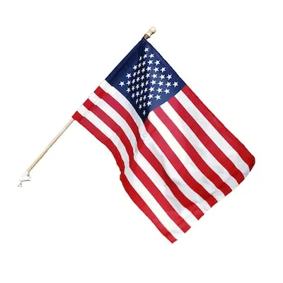 3-ft H x 5-ft W American Flag House Kit