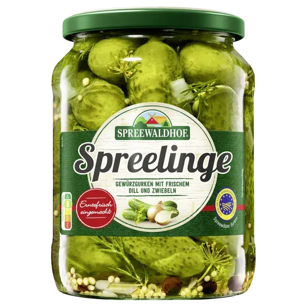 Spreewaldhof Gewürzgurken verschiedene Sorten