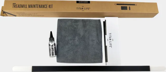 Treadmill Cleaning and Maintenance Kit, vedlikeholdssett, tredemølle - Svart