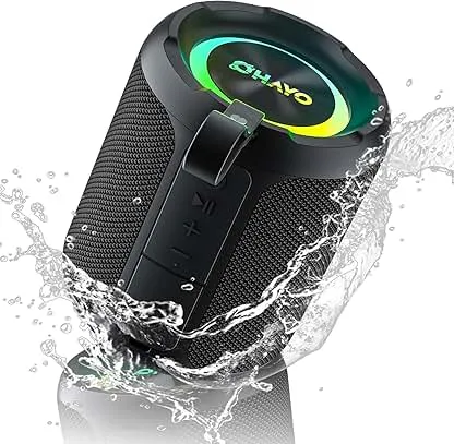 OHAYO 40W Wireless Portable Bluetooth Speaker with Lights…