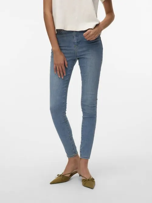 VMSOPHIA - Jeans Skinny Fit - light blue denim
