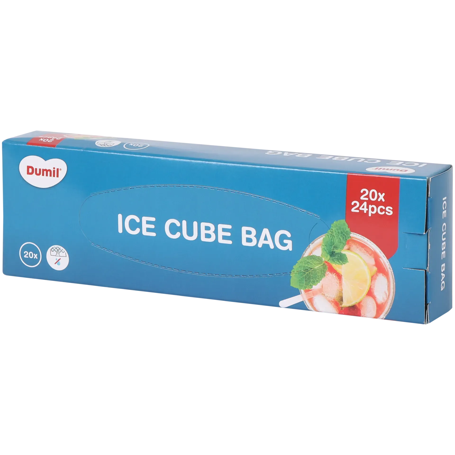 Sacchetti per cubetti di ghiaccio Dumil