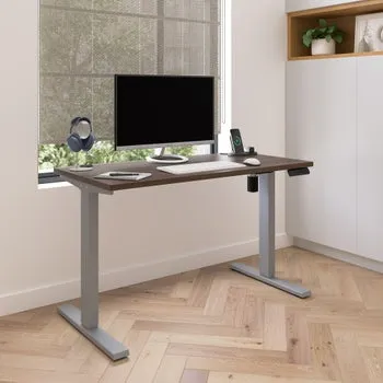 Upstand Plus 48” Adjustable Height Desk with Charging Station