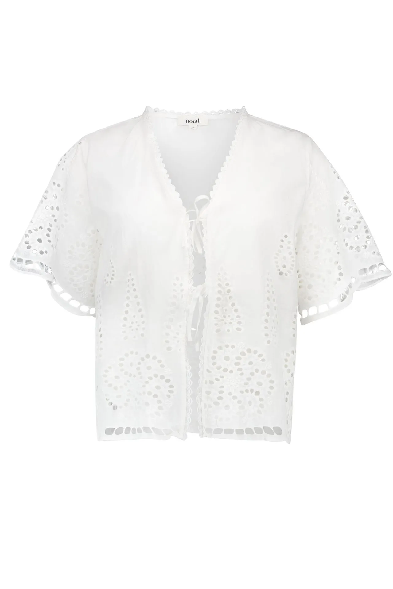 Off-white broderie blouse