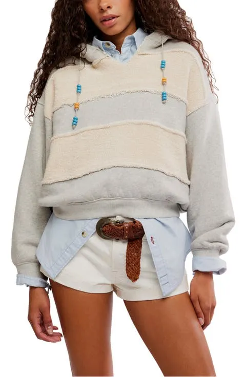 Camp Crush Crop Cotton Blend Hoodie