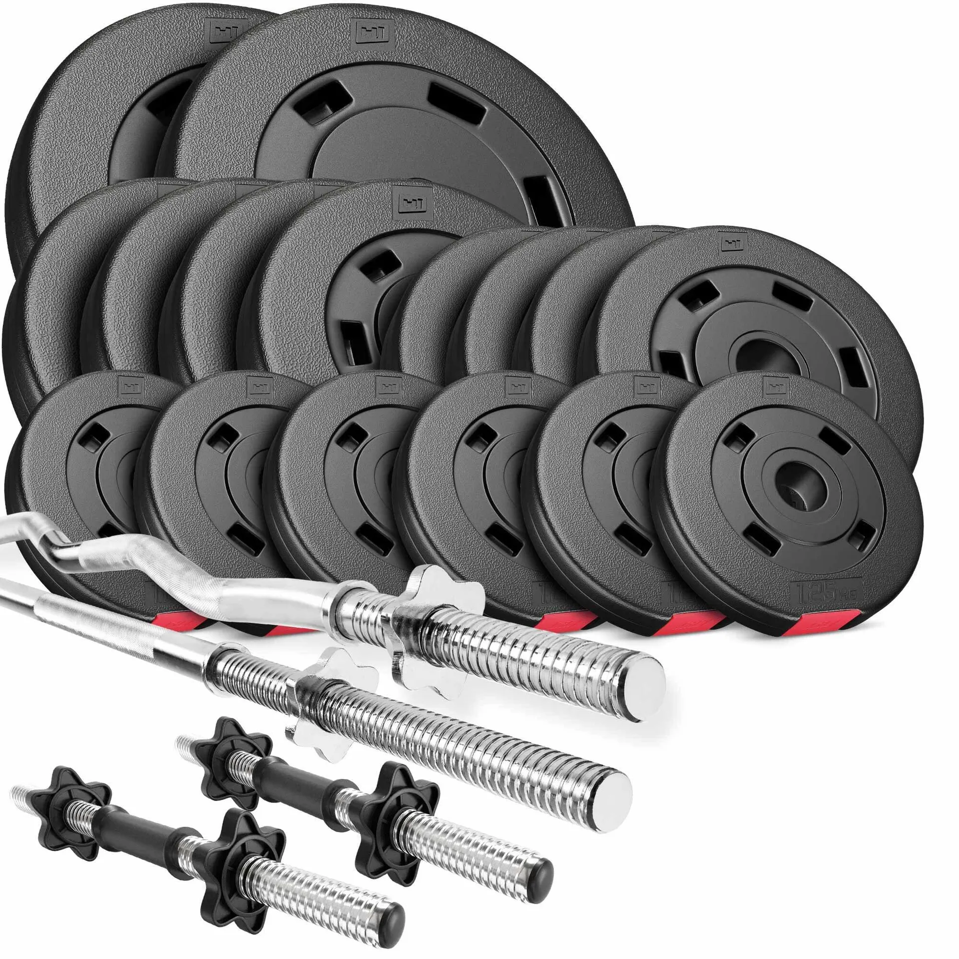 HOP-SPORT Sada bitumenových závaží Premium 75kg