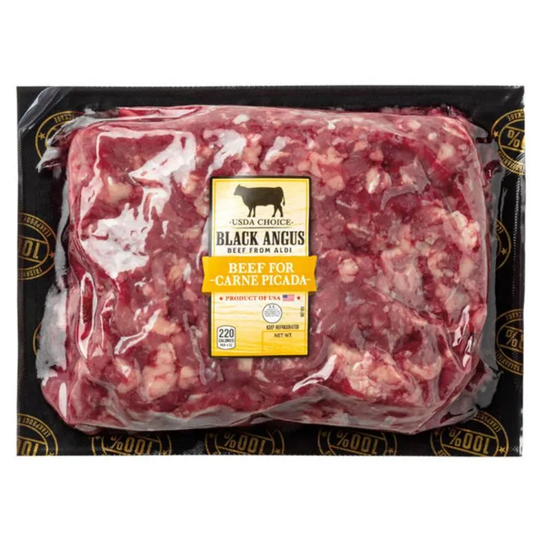 USDA Choice Black Angus Beef for Carne Picada, per lb