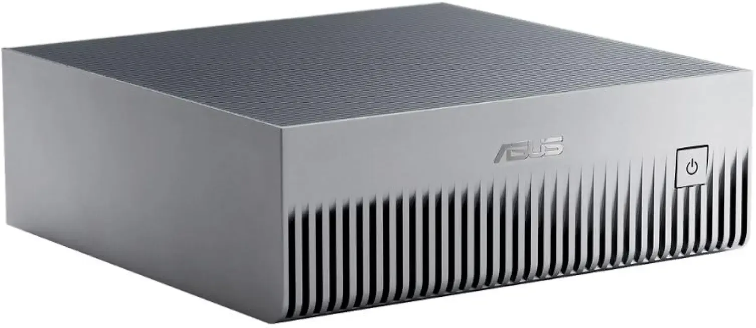 ASUS Ascent GX10 AI Supercomputer: NVIDIA GB10 Superchip, 128GB LPDDR5x, 1TB PCIe Gen4 NVMe SSD, Wi-Fi 7 & BT5.4, DGX OS, Agentic AI Ready, Supports OpenClaw, NemoClaw, Gray Stackable Metal Chassis