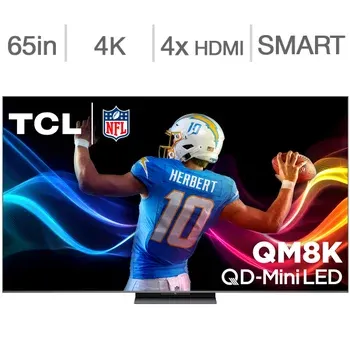 TCL 65" Class - QM8K Series - 4K UHD QD-Mini LED TV