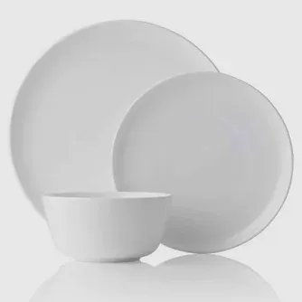 Noritake Marc Newson Premium Bone China 4 Person Dinner Set 12pc