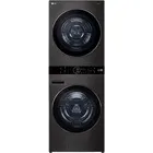 LG Single Unit WashTower™ with 5.0 CuFt Washer and 7.8 CuFt Dryer in Black Steel