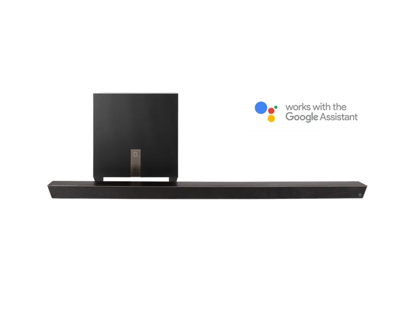 Definitive Technology Studio Slim Sys 3,1 kanaals soundbarsyteem met ingebouwde Chromecast