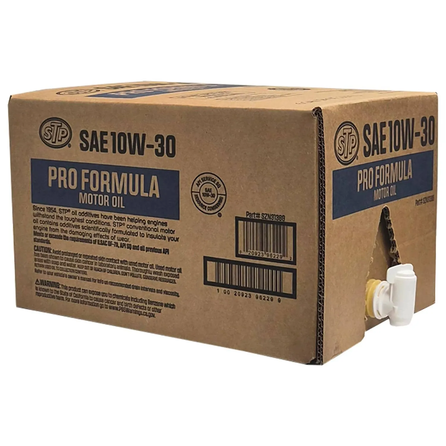 STP Conventional 10W-30 Motor Oil 6 Gallon
