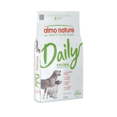 Almo Nature Daily all Breeds Bœuf & Riz pour chien