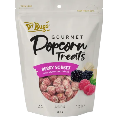 Dr Bugs Popcorn 120g