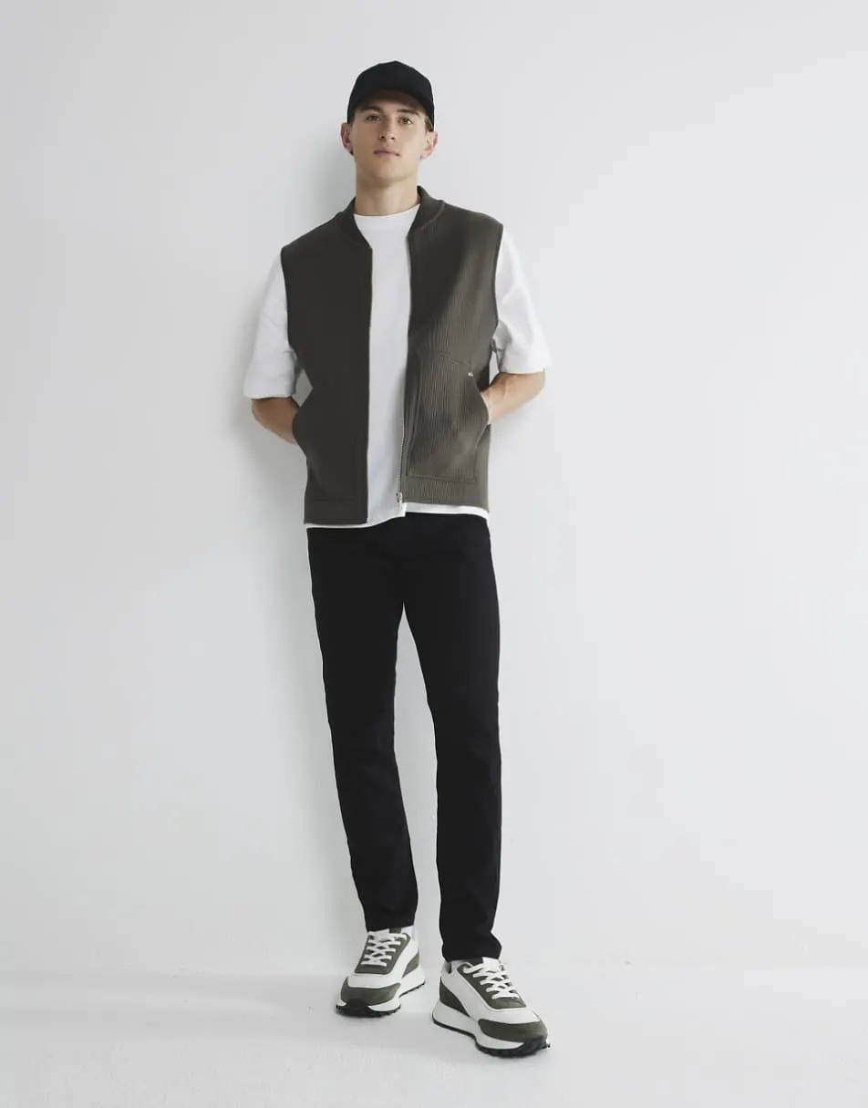 River Island Skinny fit stretch jeans in black