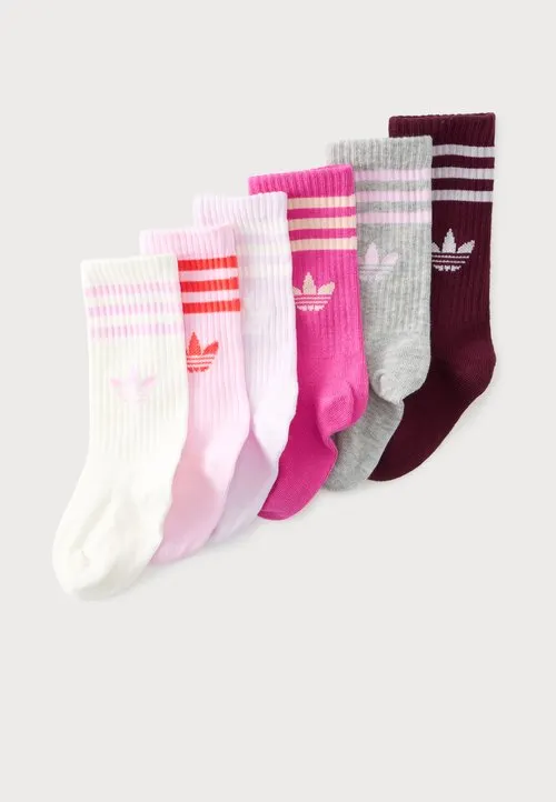 CREW UNISEX 6 PACK - Sokker - off-white/lilac