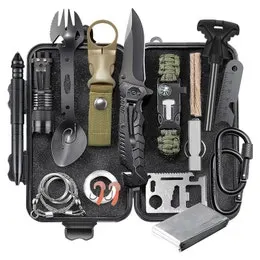 HYPERANGER 13-in-1 Survival Gear Emergency Kit