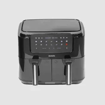 Brabantia Dual Drawer Air Fryer 2x4.5L 2400W BBEK1134