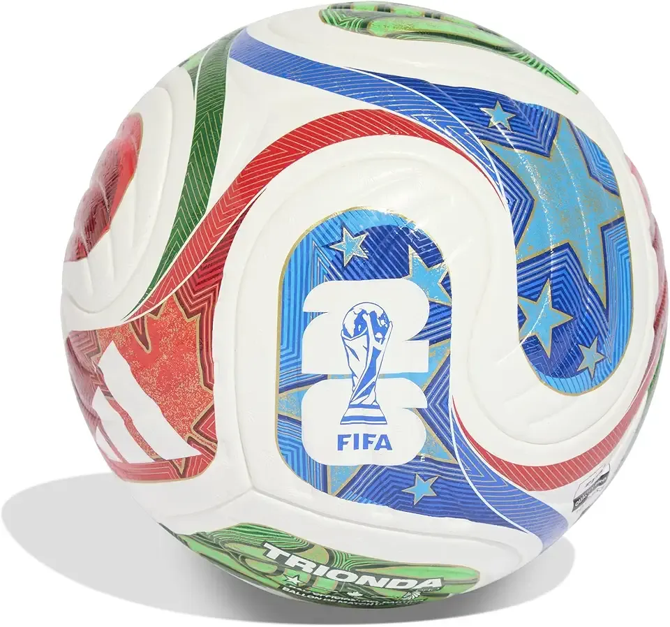 World Cup 2026 Trionda Pro Match Ball - Official Soccer Ball of The FIFA World Cup 26™ with Thermal Bonded Seamless Surface and Textured Design