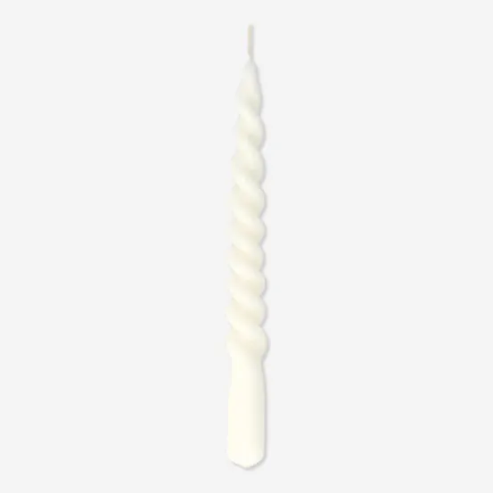 vridd stearinlys. 24 cm