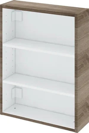 Columna de baño Remix roble gris 45x58x14 cm