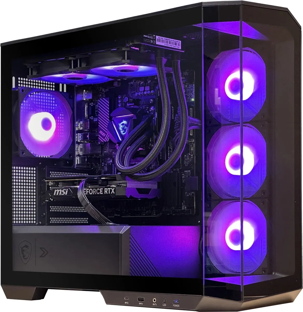 Xgaming Black Friday Gaming PC - AMD Ryzen 7 5700X - Nvidia GeForce RTX 5060 - 1TB NVME SSD - 32GB DDR4