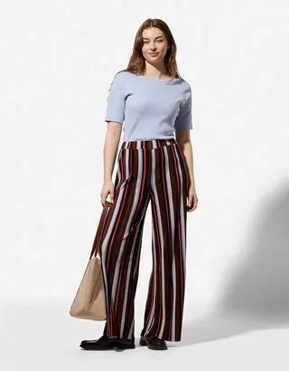 Pantaloni - Plissee - marrone