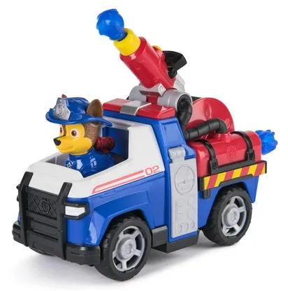 LA PAT' PATROUILLE - VEHICULE + FIGURINE FIRE RESCUE