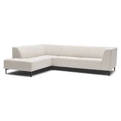 Hoekbank Zipp beige melange links