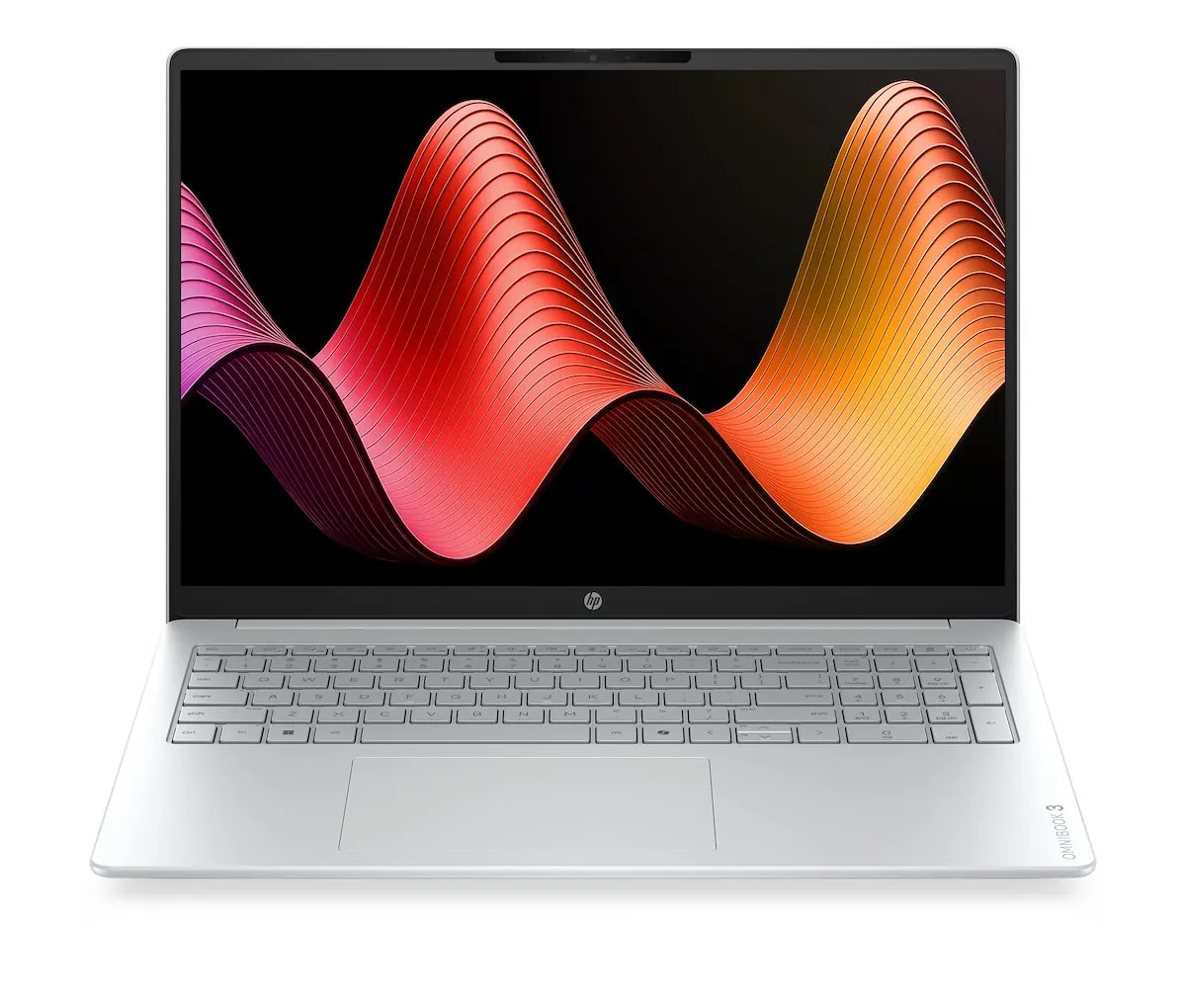 HP - HP OmniBook 3 Laptop 16 - bu0010nlx, Windows 11 Home, 16", Intel® Core™ 5, 12GB RAM, 512GB SSD, 2K, Glacier Silver e Canvas Gray