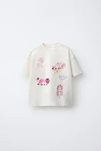 SISSEL EDELBO X ZARA KIDS EMBROIDERED T-SHIRT