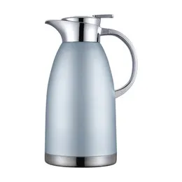 Soga 2.3L Blue Color 3-Layer Vacuum Insulated Stainless Steel Flask Ideal for Home and Office
