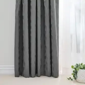 Habitat Fiore Pencil Pleat Curtains Pair