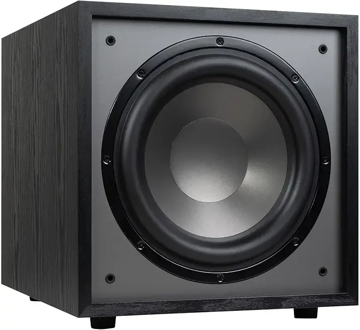 Dayton Audio Classic CS1200 – 12" 200W Powered Subwoofer with Class-D Amplifier, Deep Bass and Clean Design for Home Theater & Music – Black
