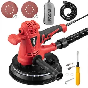 Levigatrice per Muro Soffitto Carteggiatrice Cartongesso Pareti con Sacco 1280W