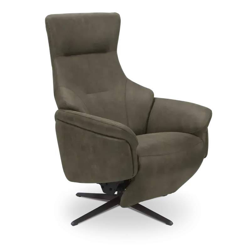 Relaxfauteuil Impreza - handmatig - microleder Oxx Forest