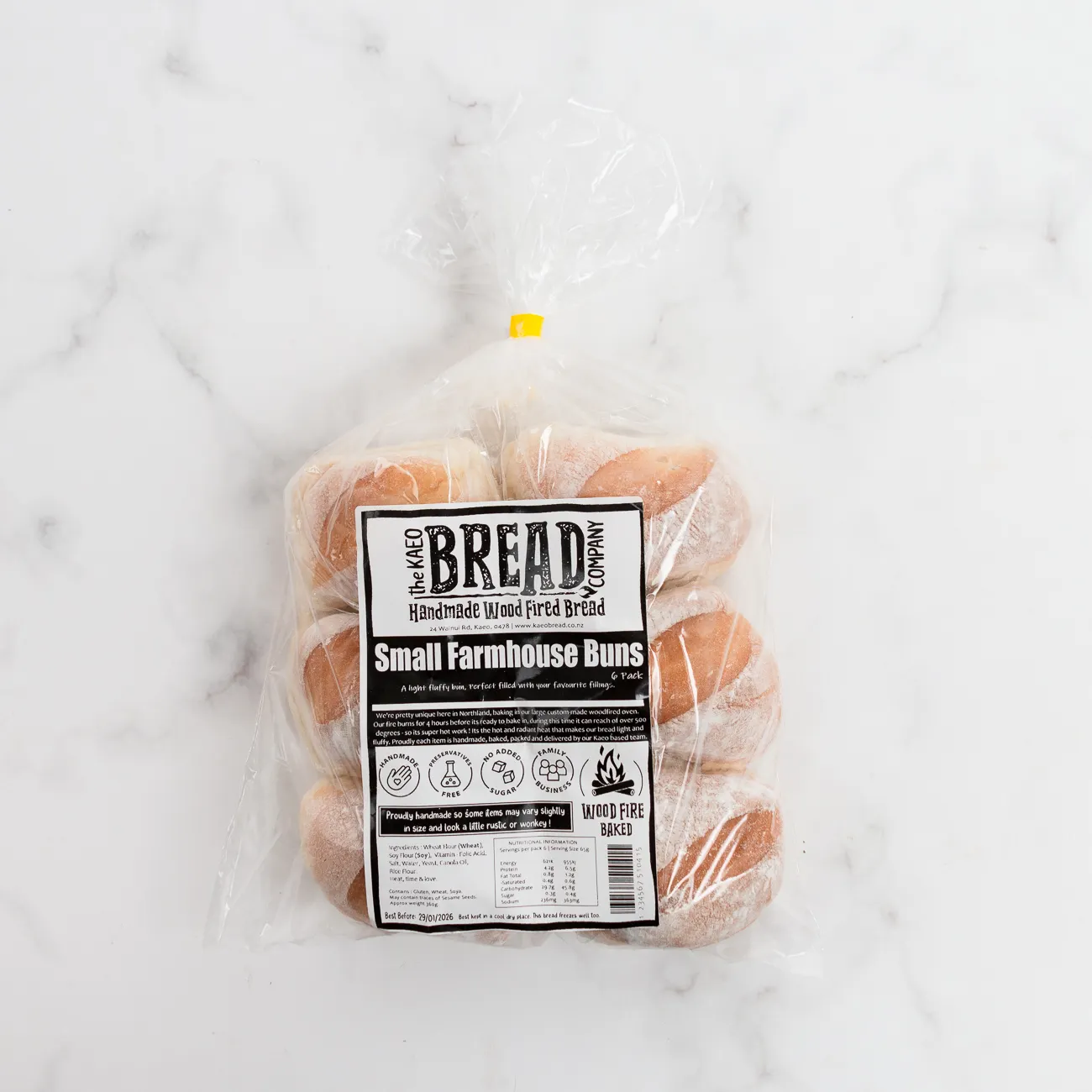 the kaeo bread small farmhouse rolls 6 pack