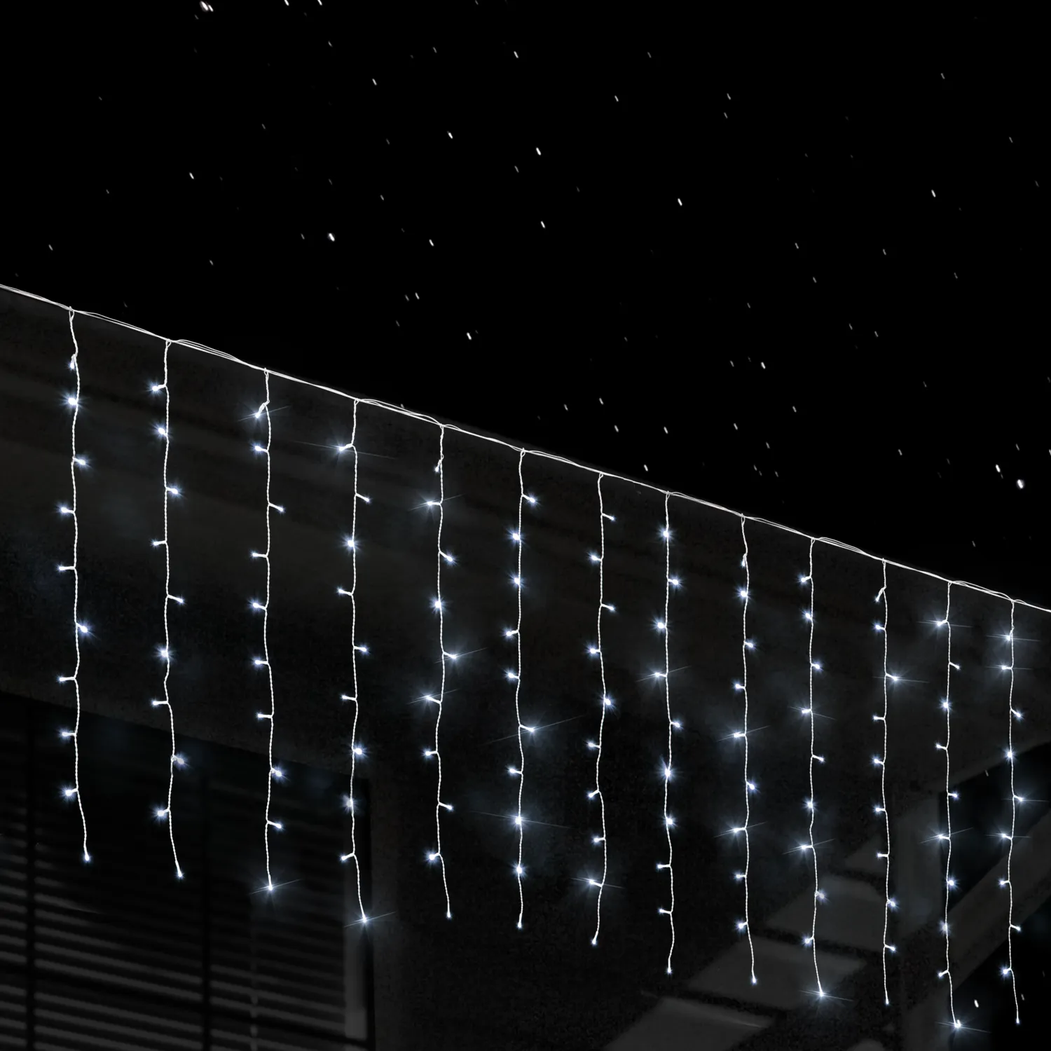 Tenda Luminosa 240 Led Bianco Freddo Premium