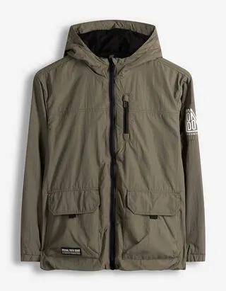 Giacca outdoor - Tasche con patta - verde scuro