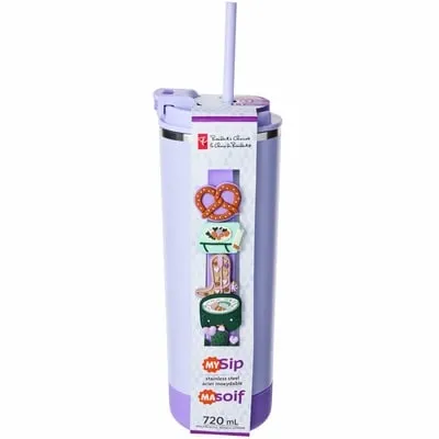 My Sip Stainless Steel Insulated Bottle - Purple