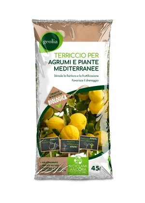 Terriccio GEOLIA pianta mediterranea 45L
