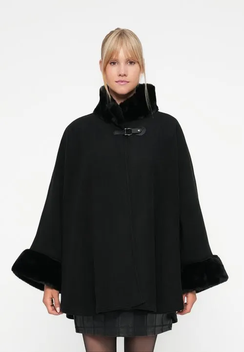 VISOFIA CAPE - Cape - black