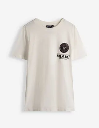 T-shirt - Inter Miami - Bianco sporco