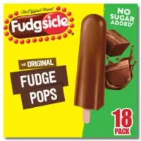 Popsicle Fudgsicle Original Fudge Pops No Sugar Added