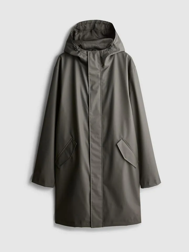 Imperméable à capuche