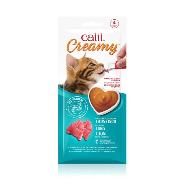 Cat-it creamy tonijn 4x10g