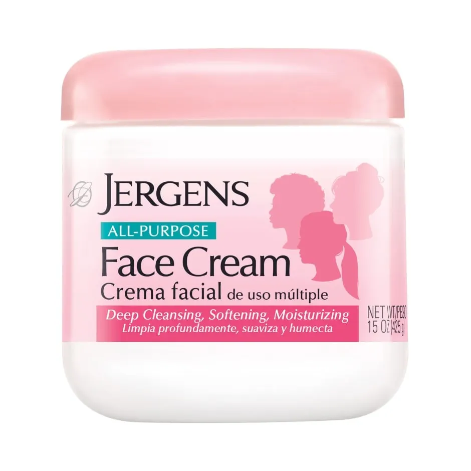 Jergens All-Purpose Face Cream, 15 oz.
