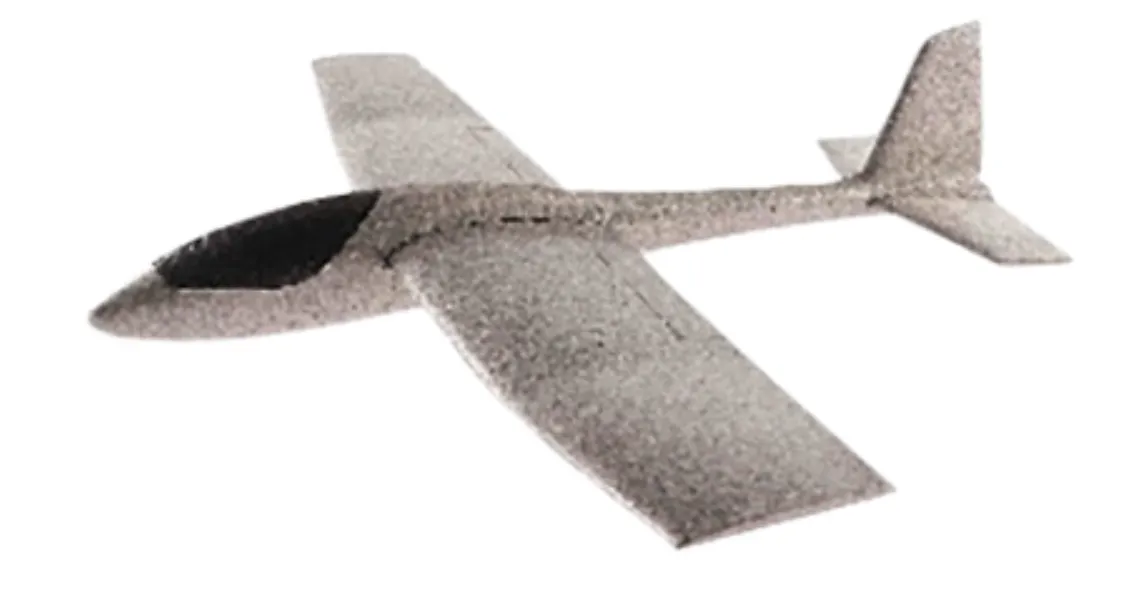 Wurfgleiter 84cm Farbe: Grau
